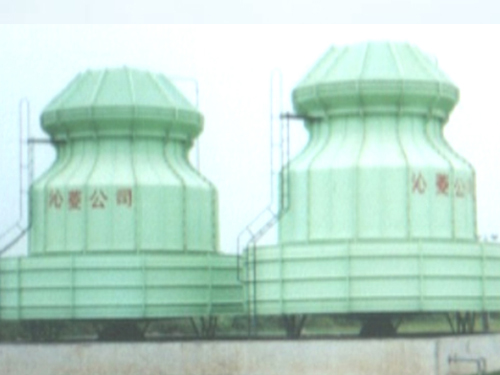 陜西跳水館圓型逆流式冷卻塔