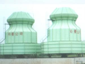 陜西跳水館圓型逆流式冷卻塔